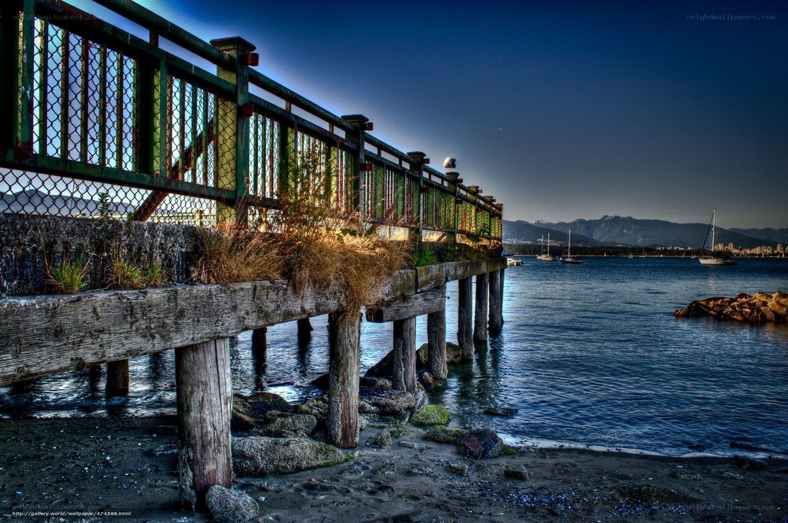 Pier at the waterfront