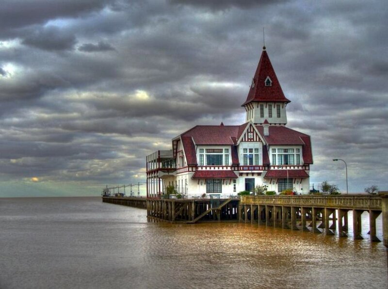 Pier Building with Tower