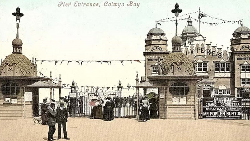 Pier Entrance at Colwyn Bay