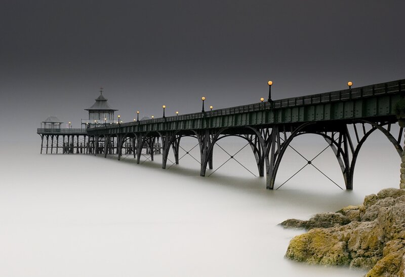 Pier Extending into Sea