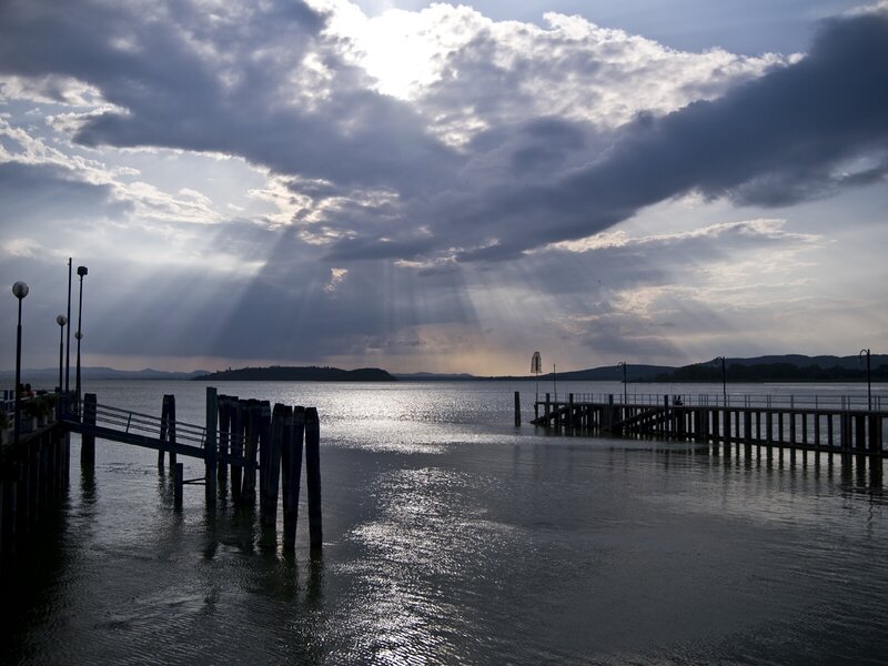 Pier on a Lake