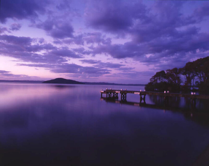 Pier on Calm Lake