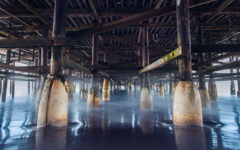 Pier Understructure — Brown