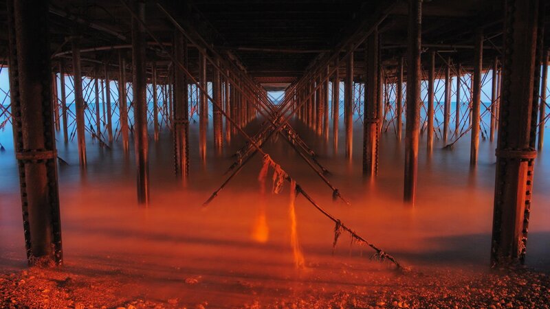 Pier Understructure — Red