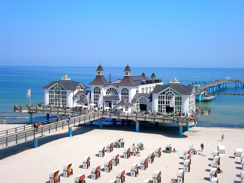 Pier with Beach Chairs