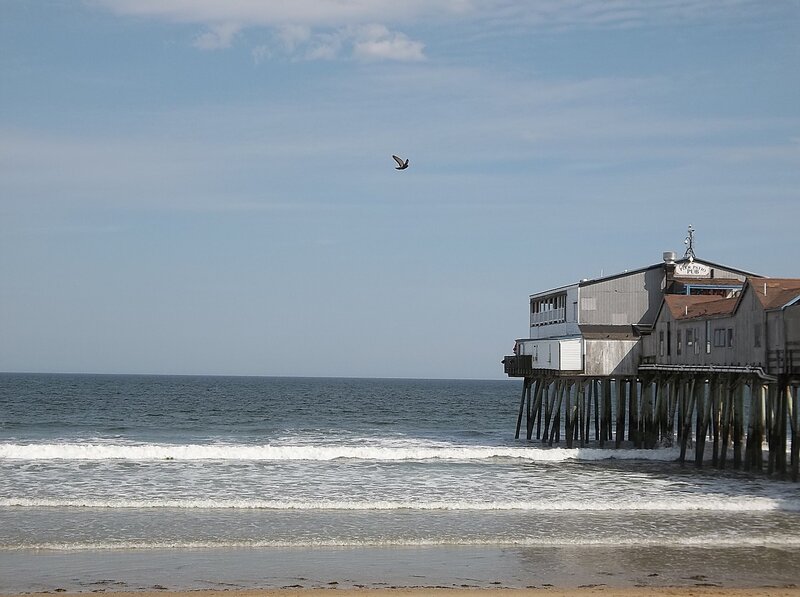 Pier with Buildings