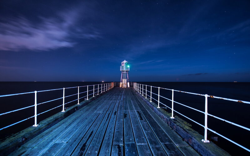 Pier with Lighthouse