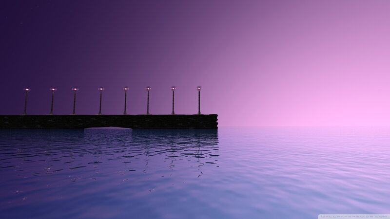 Pier with Lights
