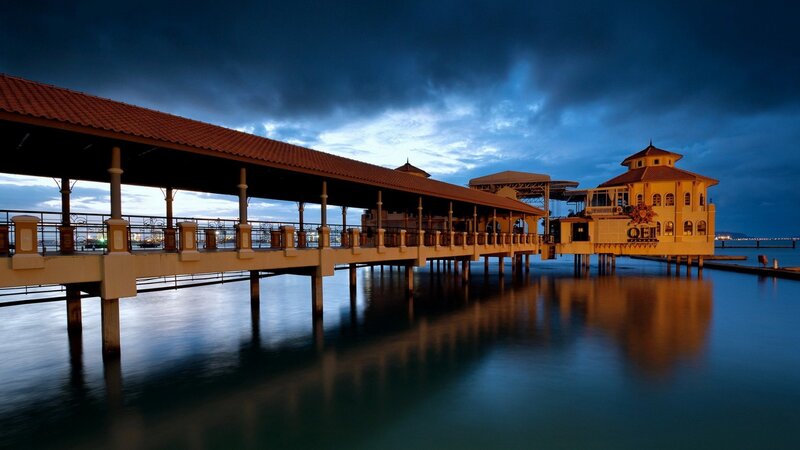 Pier with Restaurant