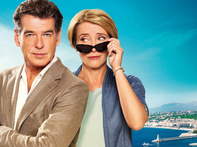 Pierce Brosnan and Emma Thompson in a comedy