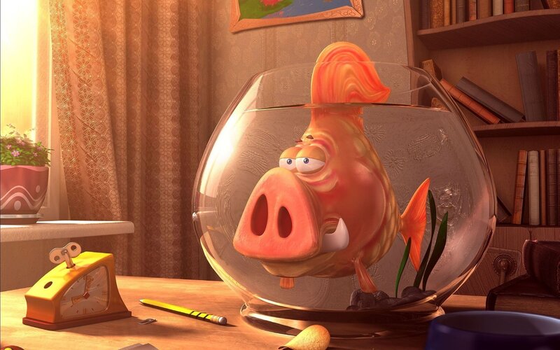 Pig in Fishbowl