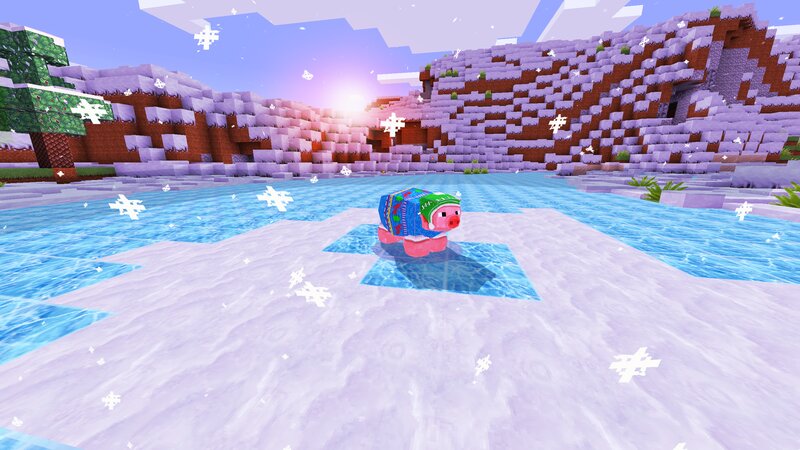 Pig in Winter Clothing