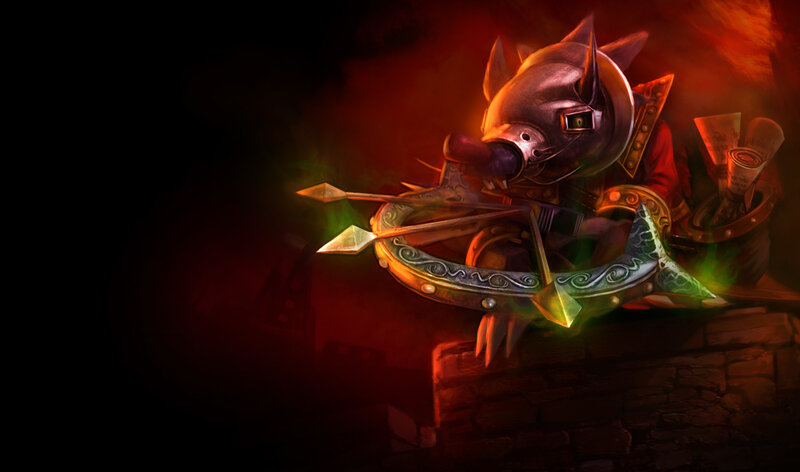Pig-like Archer Character