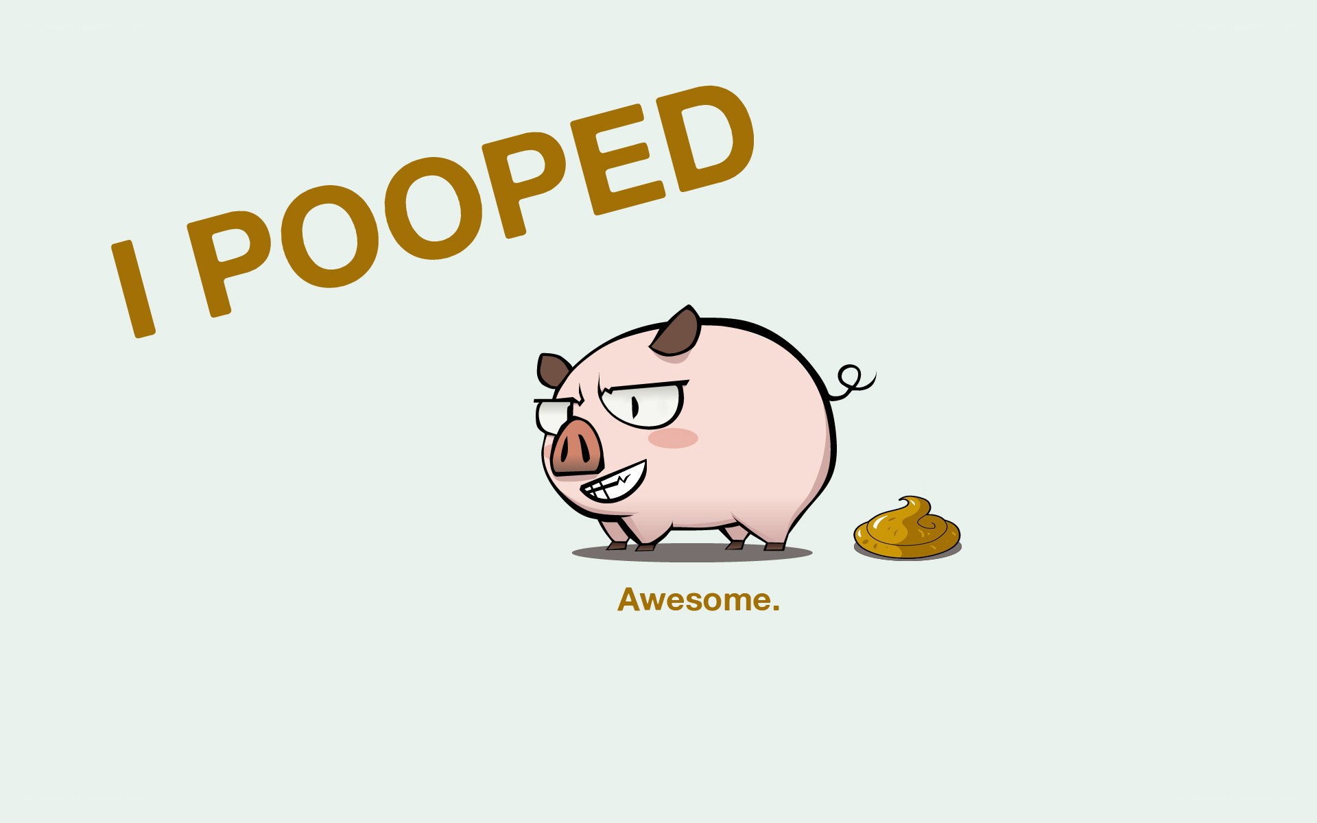 pig pooped meme