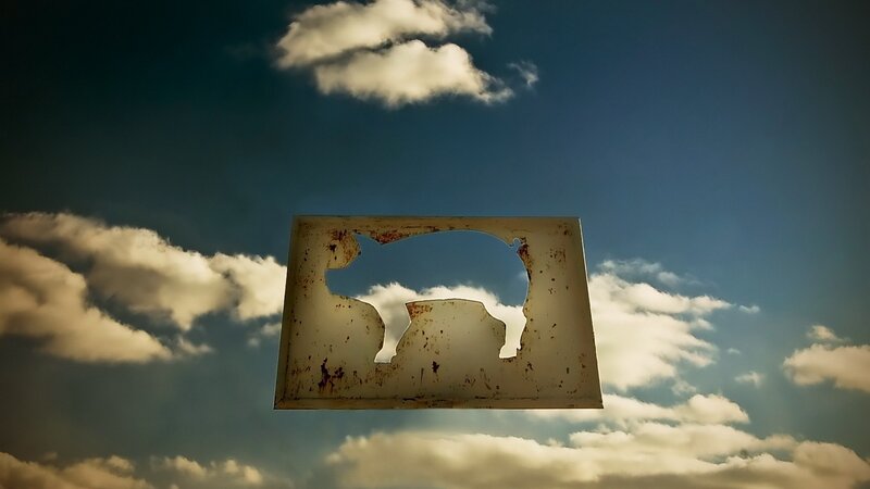 Pig-shaped Cutout