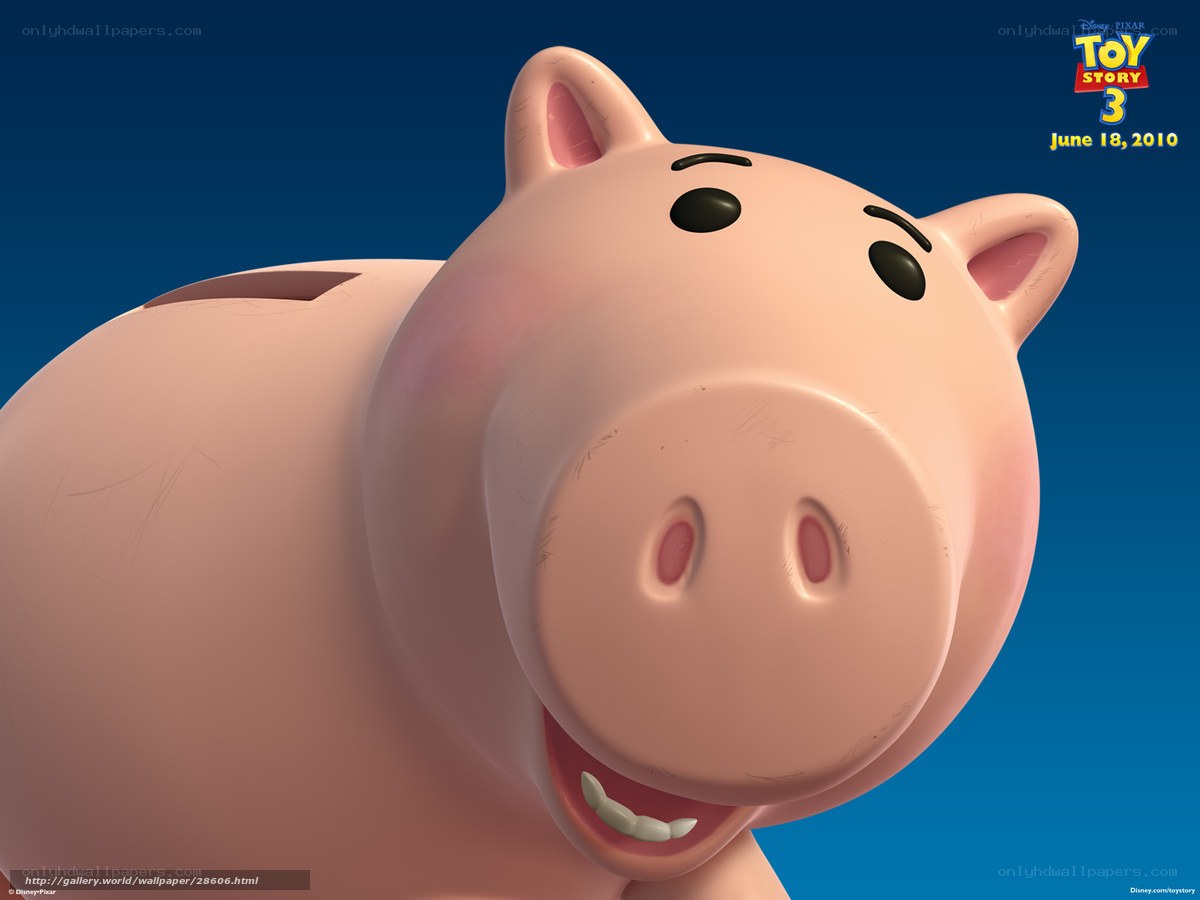 Piggy bank from Toy Story 3