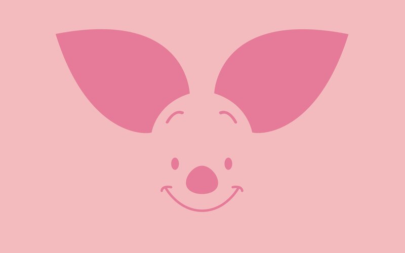 Piglet Face — Pink