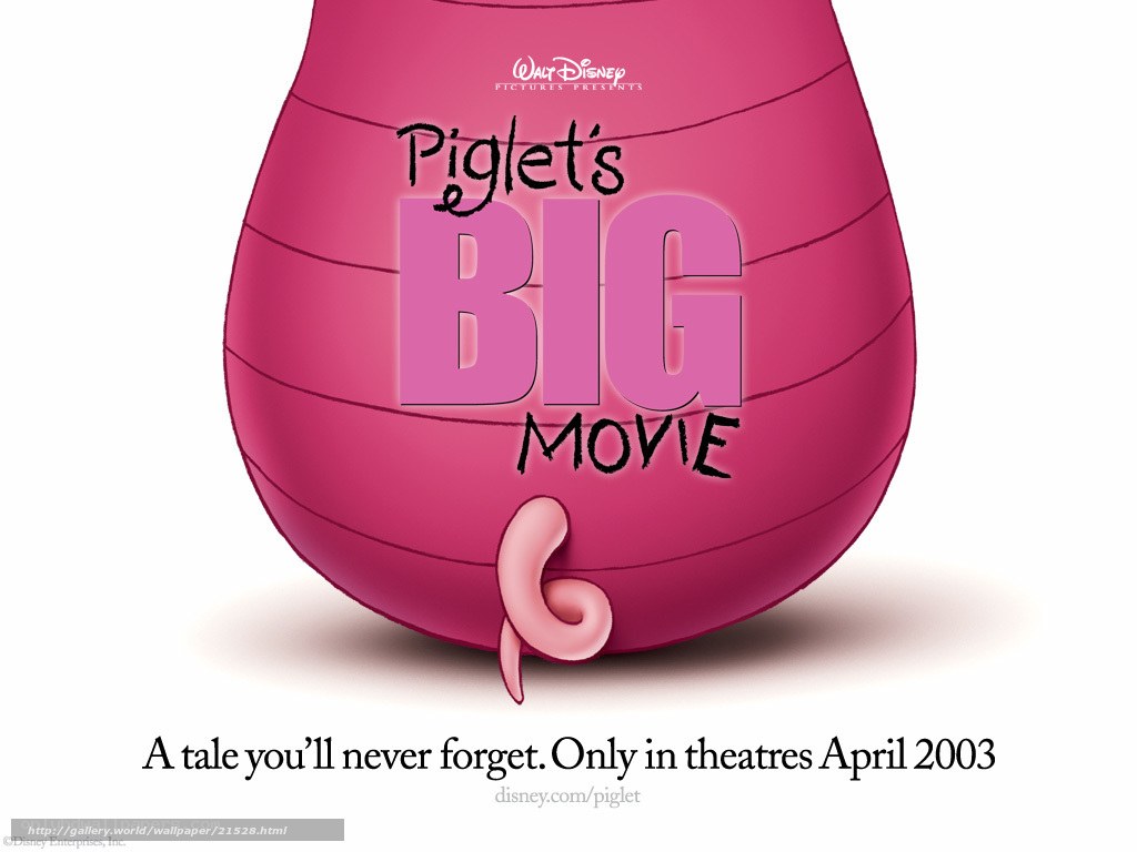 Piglet's Big Movie poster