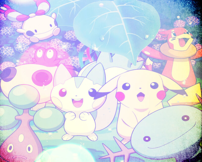 Pikachu and Friends — Pink