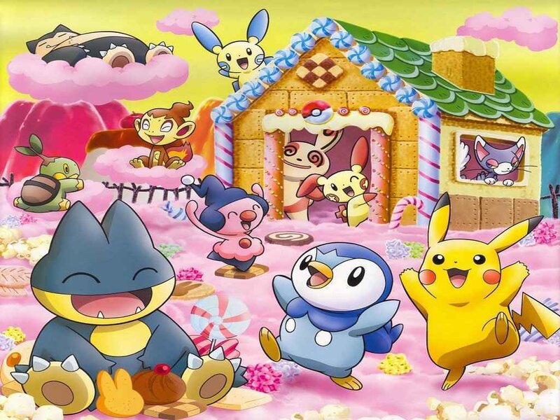 Pikachu and Friends — Yellow, Playful, Afternoon