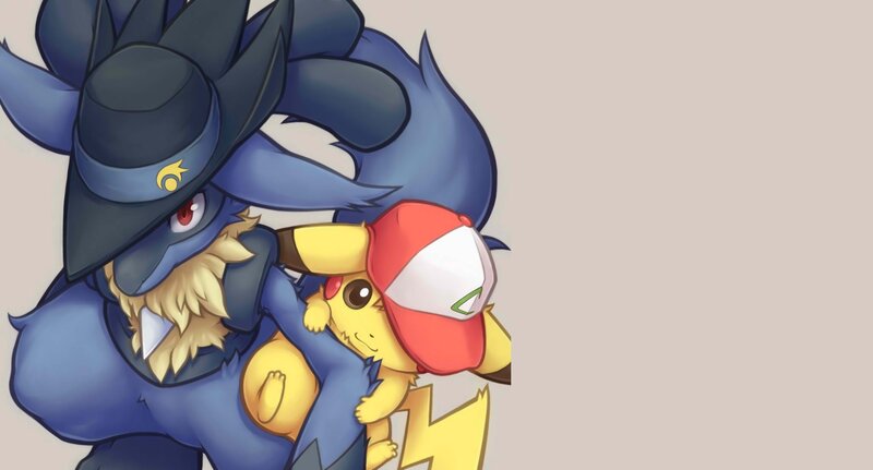 Pikachu and Zoroark