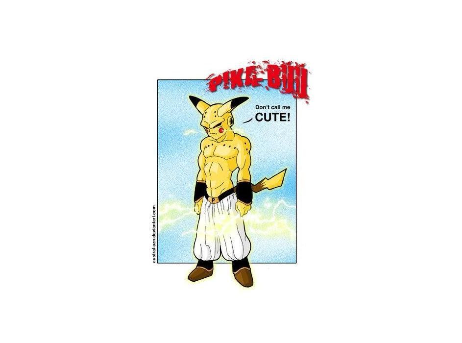 Pikachu as Majin Buu