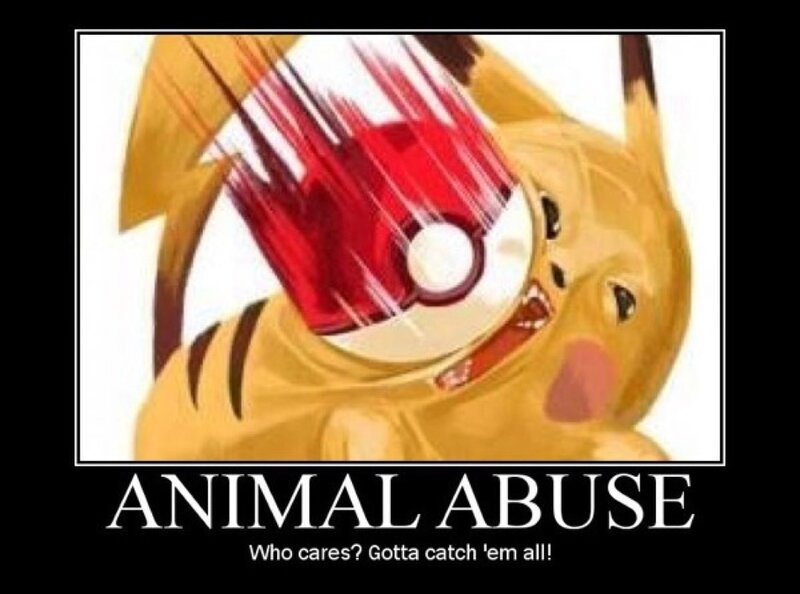Pikachu Being Hit