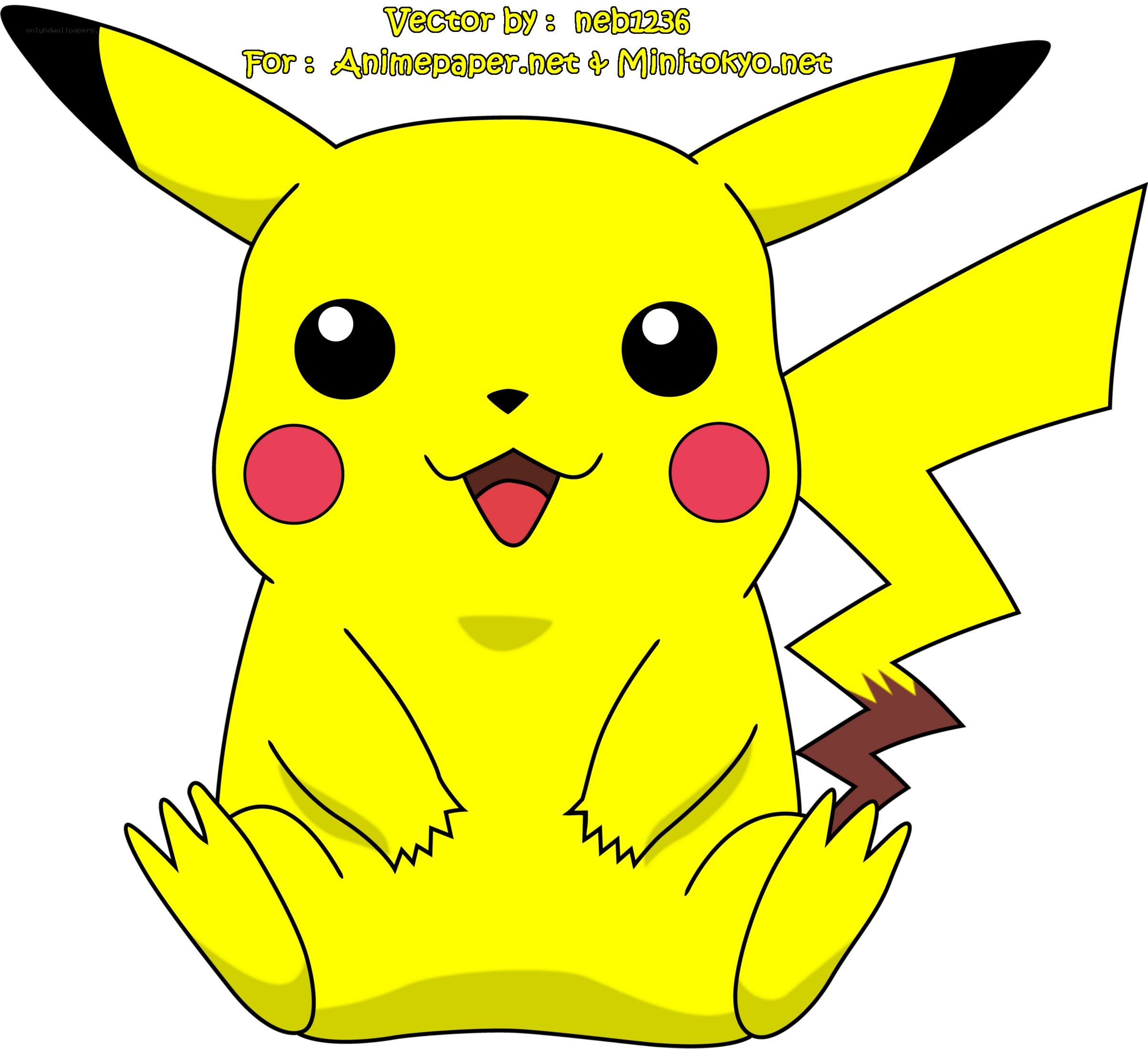 Pikachu character illustration