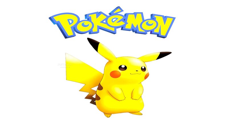 Pikachu Character — Yellow, Playful, Digital Art, Logo