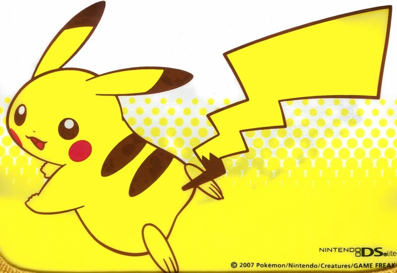 Pikachu Character — Yellow, Playful