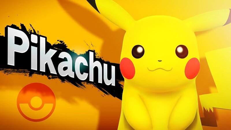 Pikachu Character — Yellow, Vibrant, Digital Art