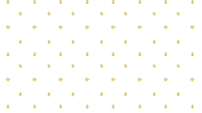 Pikachu Characters — Yellow