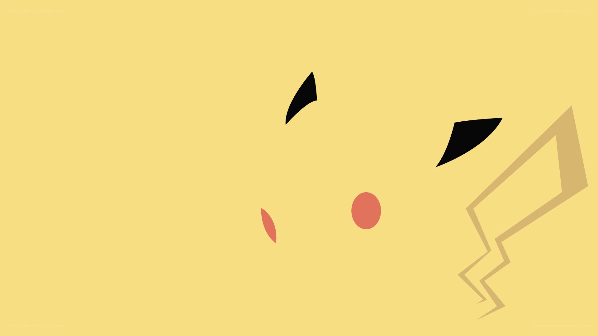 Pikachu face close-up