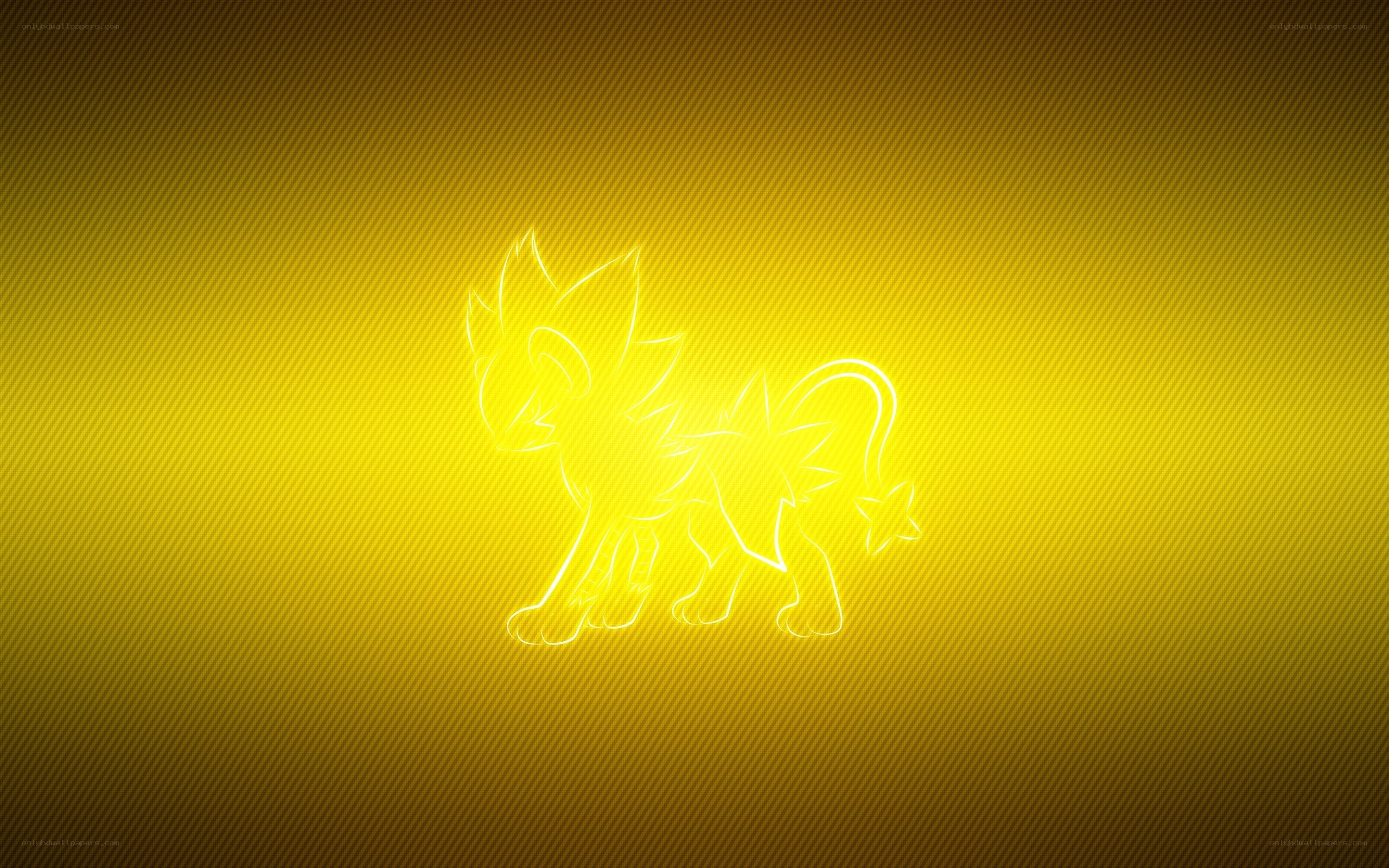 Pikachu glowing outline