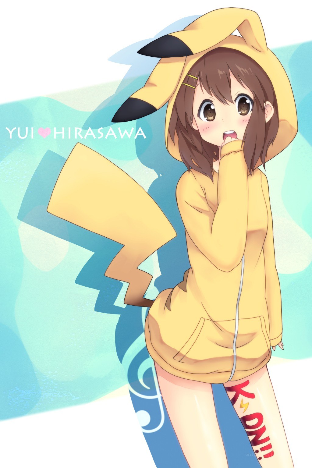 Pikachu hoodie girl