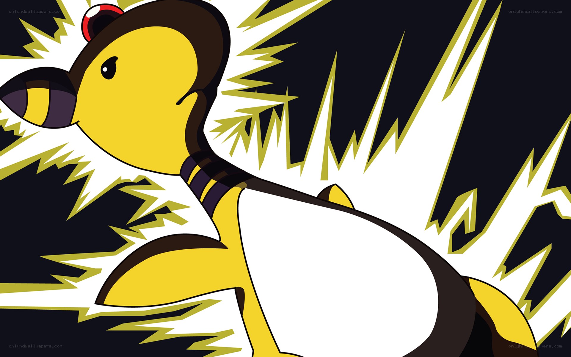 Pikachu in action