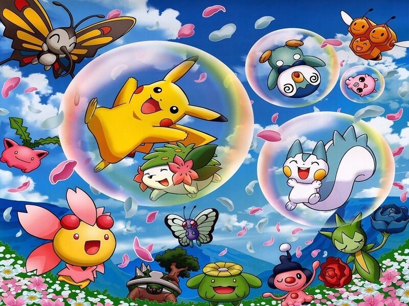 Pikachu in Bubble