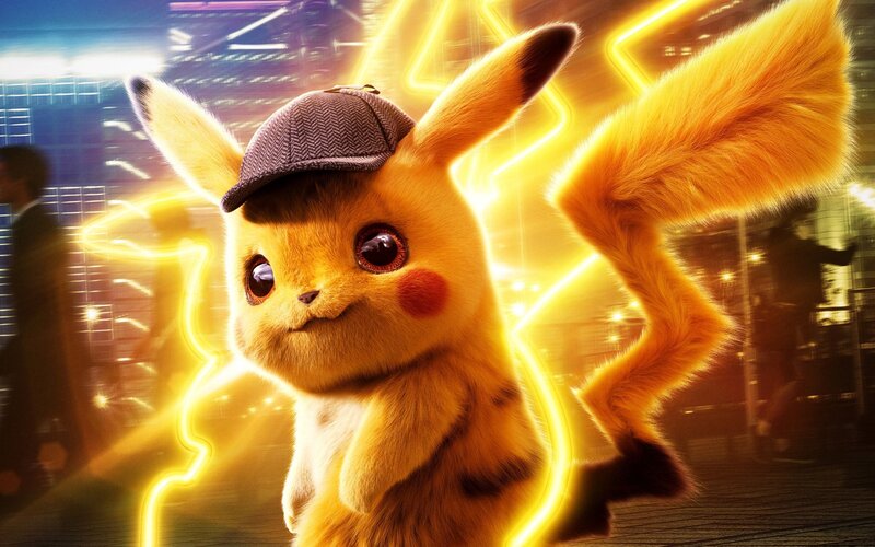 Pikachu in Detective Hat