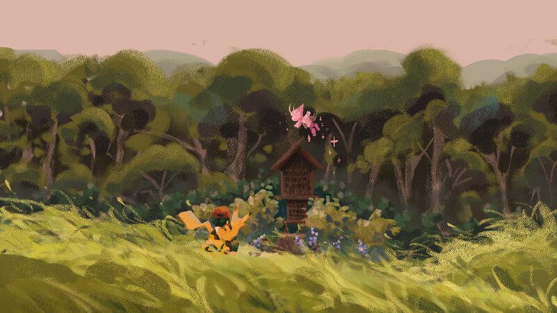 Pikachu in Field