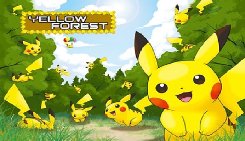 Pikachu in Forest