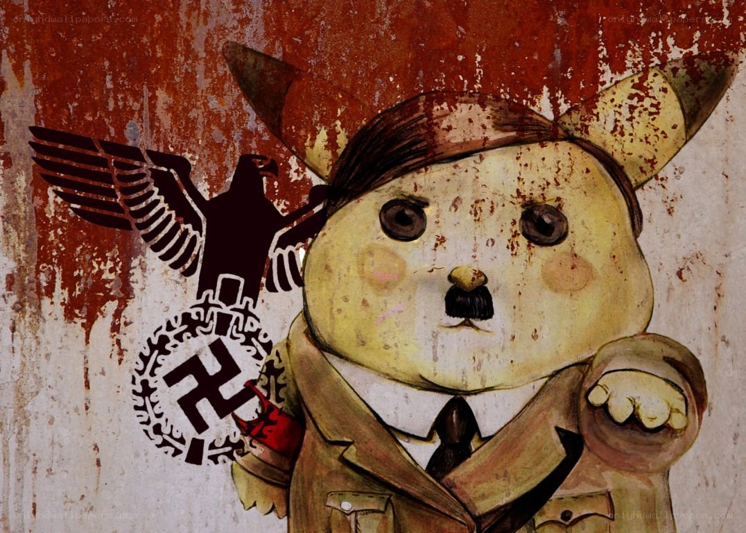 Pikachu in Nazi uniform