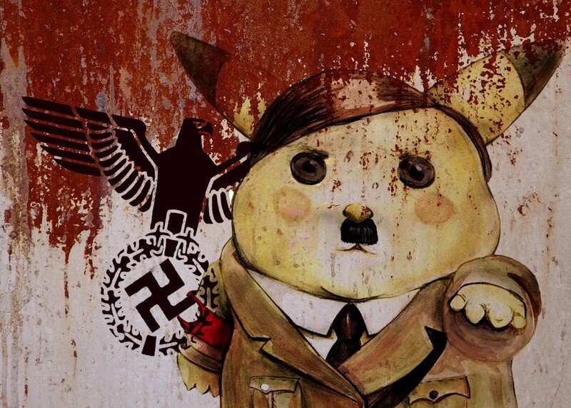 Pikachu in Nazi uniform