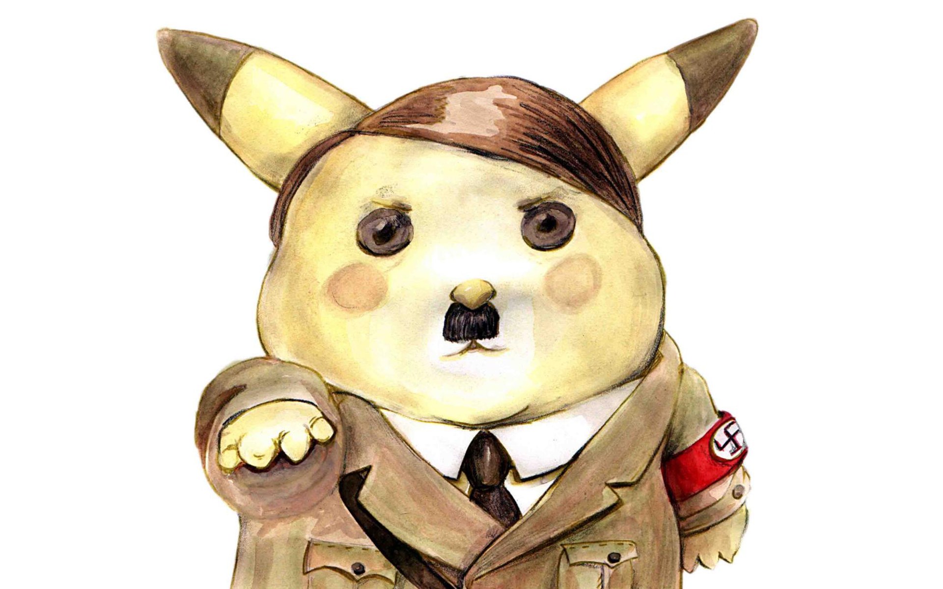 Pikachu in Nazi uniform