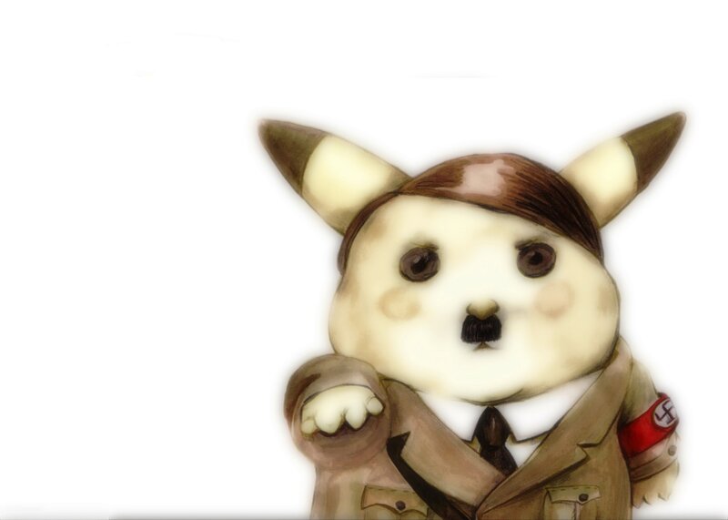 Pikachu in Nazi uniform