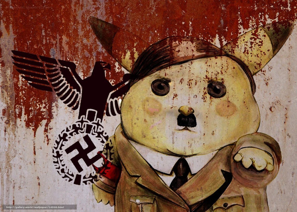 Pikachu in Nazi uniform