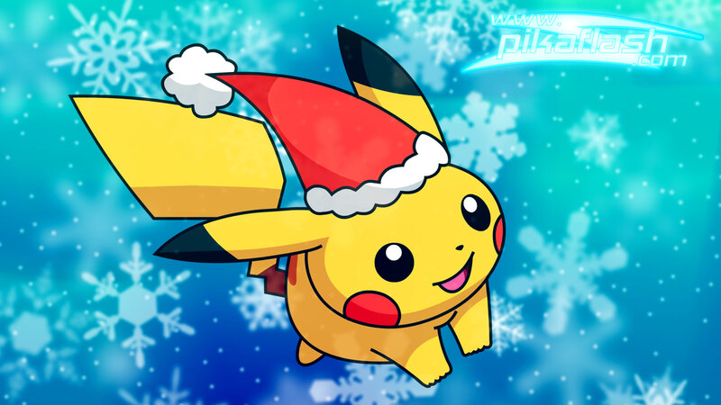 Pikachu in Santa Hat — Yellow