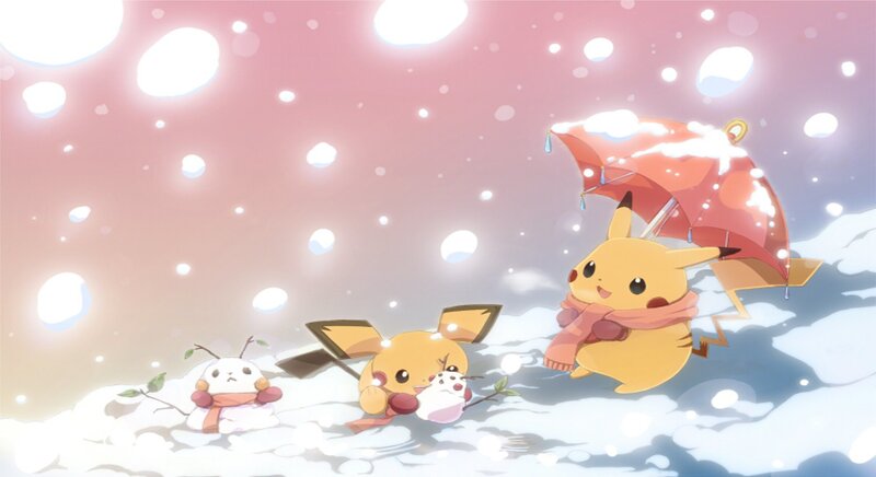 Pikachu in Snow