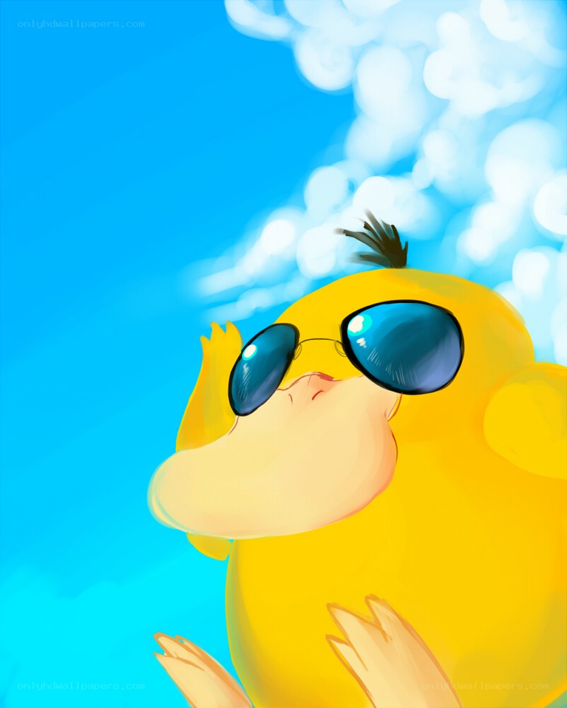 Pikachu in sunglasses