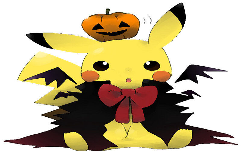 Pikachu in Vampire Costume
