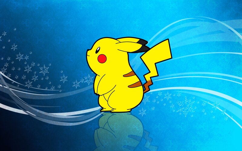 Pikachu in Winter